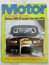 Motor Magazine - 28 April 1979 - Datsun 240K GT, TVR Turbo, Horizon, Opel Supple