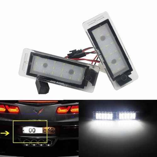 Led license number plate - led, light