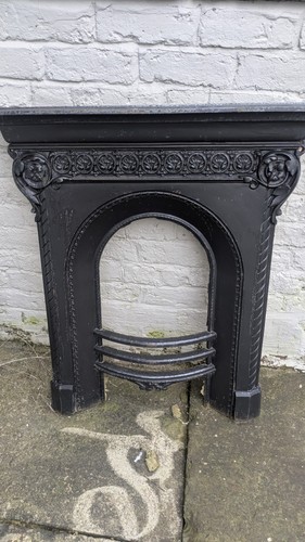 Victorian cast iron fireplace - victorian,