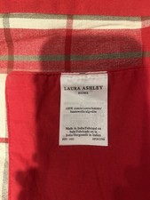 Laura Ashley Red Check Table Runner