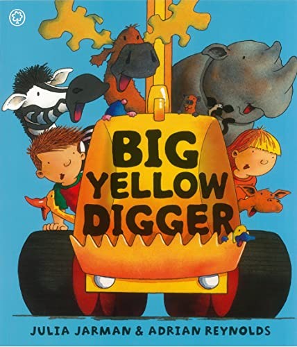 Big yellow digger - yellow,
