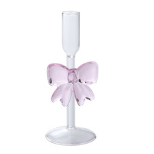 Bow Candle Holder Elegant Tall