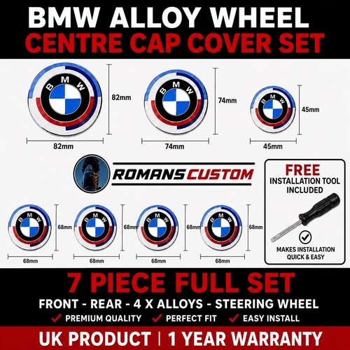 Bmw 50th anniversary - 50th, 68mm