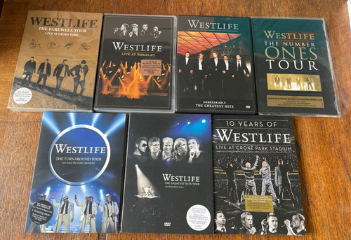 Westlife dvd bundle - 7,