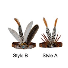 Feather Headband, Indian