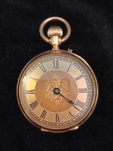Vintage 18ct gold pocket - 18ct, watch