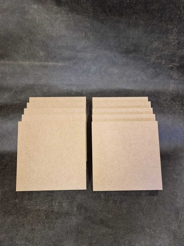 18mm mdf wooden plaques - , 6"x6"