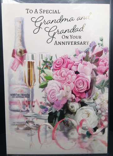 Grandma grandad anniversary - grandma, &