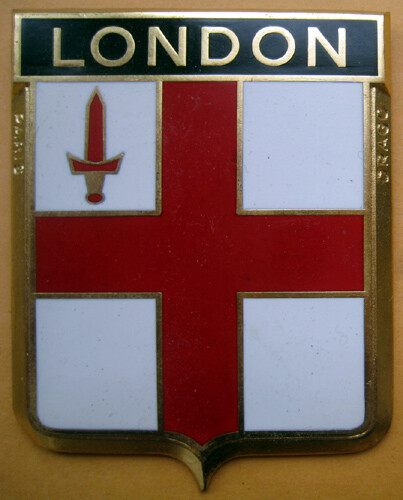 Badge auto car drago 1950s