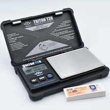 Triton T3R Rechargeable Digital Weighing Pocket Scale Precision 500g x 0.01g Tip