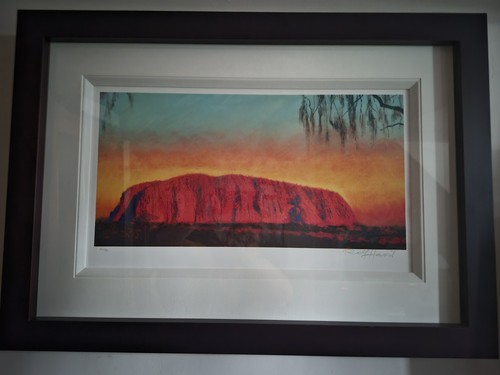 Rolf harris uluru sunset - uluru,