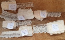 Cream Ivory Lace Trim Job Lot