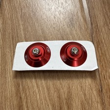 BELL 1:2 Scale Red Mini Helmet Hans Ring Set