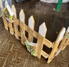 Picket Fence to Surround Christmas Tree Skirt