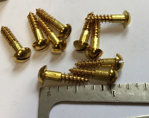 Brass round head - brass,
