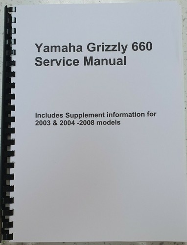 Yamaha grizzly 660 - yamaha, 2002-