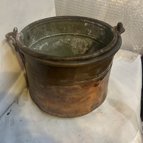 Antique copper pot large iron - pot,