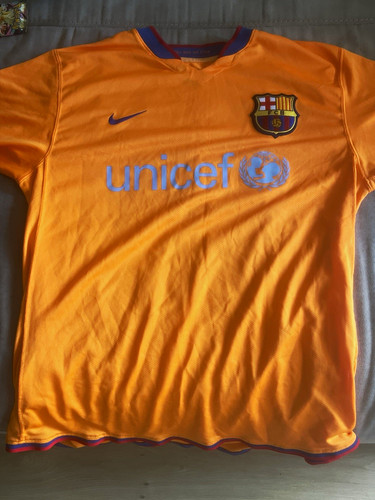 Barcelona away shirt orange - away,