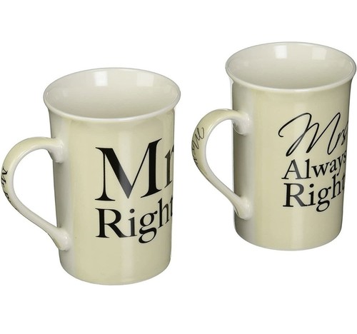 Fine china mugs - fine, cream