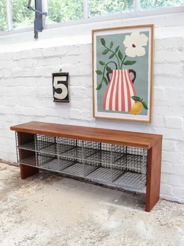 Vintage school bench with - school,
