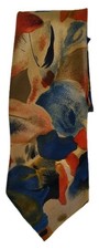 Rowland Corpino Silk Tie Multicoloured Vintage Milano Paris
