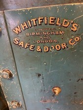 antique Whitfield safe with keys