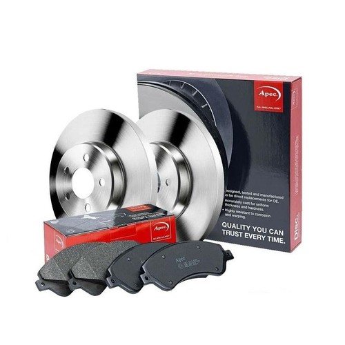 Apec rear brake disc and - apec, pad
