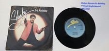 Shakin Stevens Its Raining Autographed 7 Inch Single