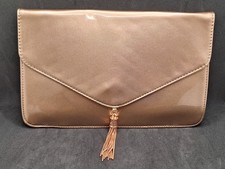 ASOS Rose Gold Clutch Bag with Tassle