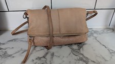 Topshop Tan Leather Perforated
