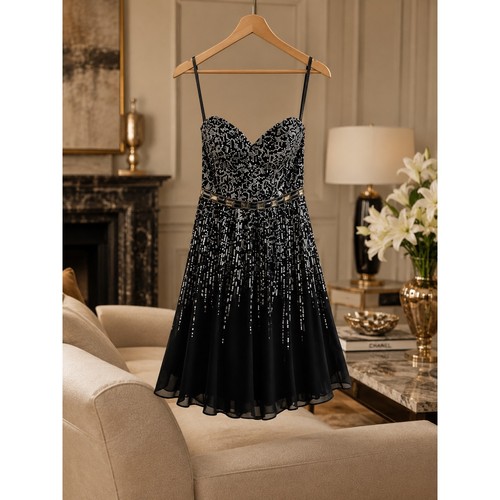 Sherri hill strapless sequin - sherri,