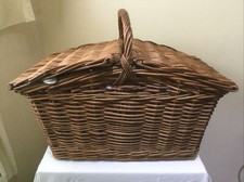 Vintage Brexton Wicker Picnic