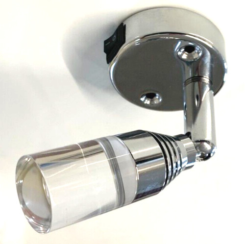 Elddis led chrome spotlight - chrome,