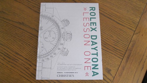 Rolex daytona lesson one - rolex,