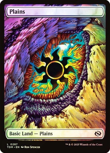 Plains foil full - plains, dragon
