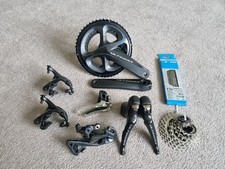 Shimano Ultegra R8000 11 Speed Rim Brake Groupset, 52/36 172.5, 11/30 vgc