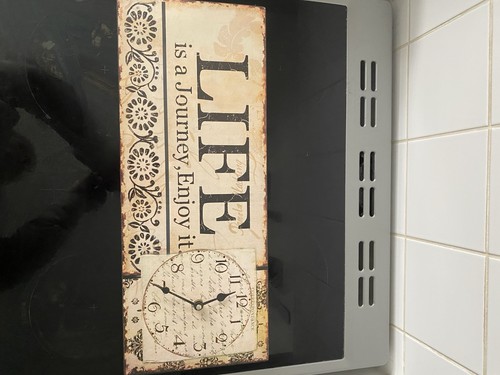 Wall clock measuring - wall, by