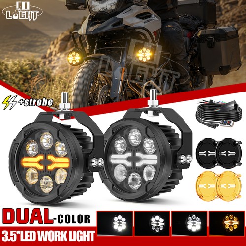 Motorcycle led auxiliary - 2x,