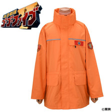 GoGoFive Ambulance Squadron Go Red Matoi Tatsumi Jacket Size L New from japan