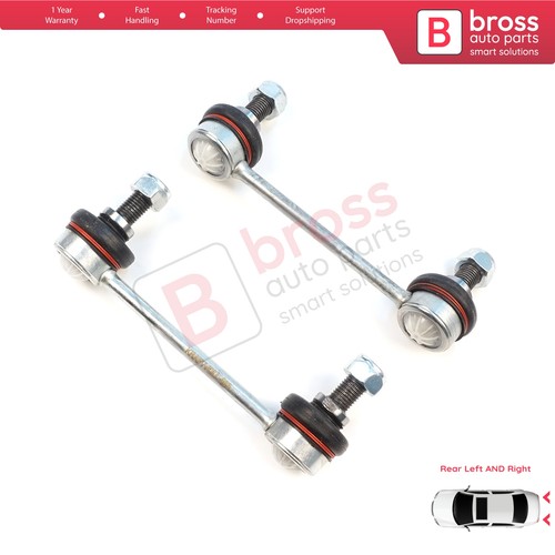 Rear sway bar - 2x, stabilizer