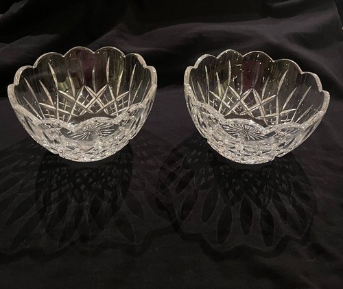 Pair vintage stuart crystal - vintage,