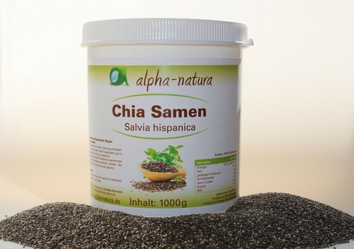 1kg chia seeds natural - 1kg,