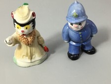 WADE NODDY FIGURES-2 Vintage Wade Figures Miss Fluffy Cat & PC Plod
