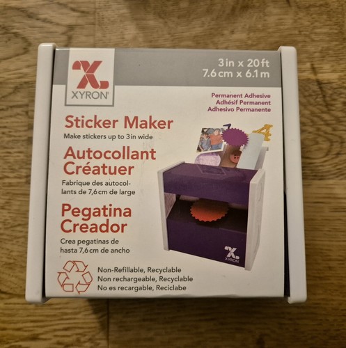 Xyron sticker maker - sticker,