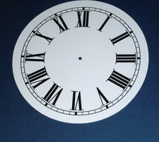 New Clock Dial Face paper card
