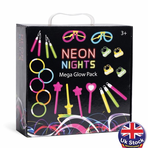 Neon glow sticks party pack - glow,