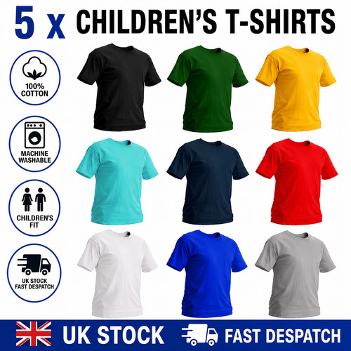 Kids multipack plain t - kids,