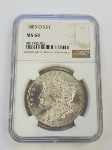 1885 morgan dollar ngc - dollar, (ngc