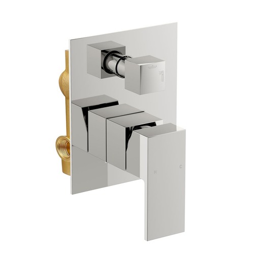 Concealed twin shower mixer - twin,