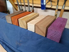 Exotic wood turning blanks